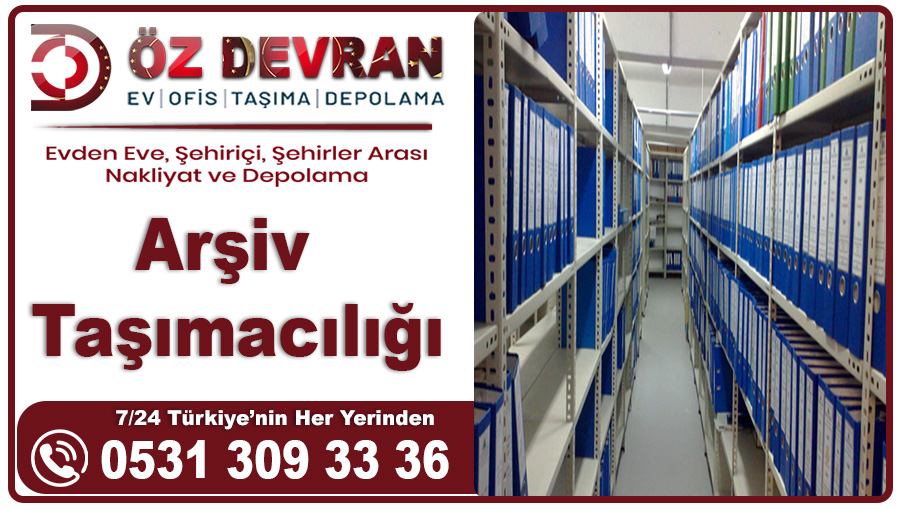 Arşiv Taşımacılığı