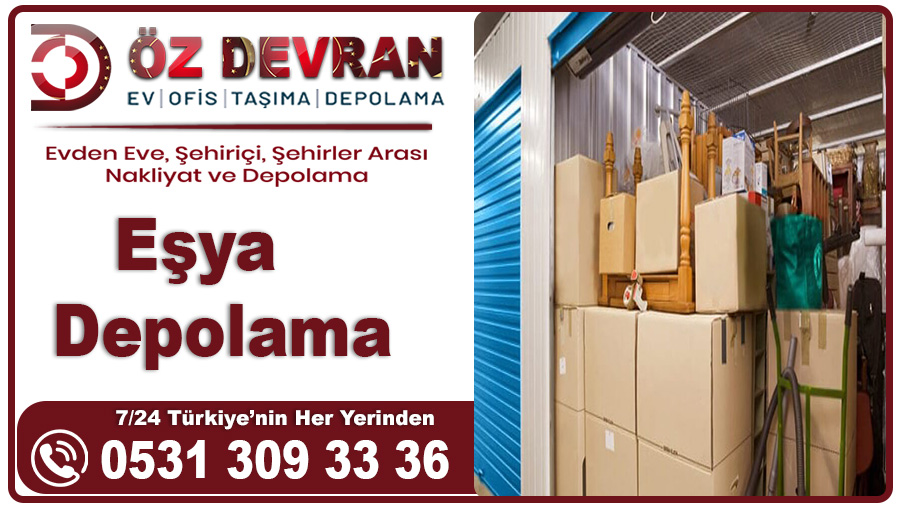Eşya Depolama